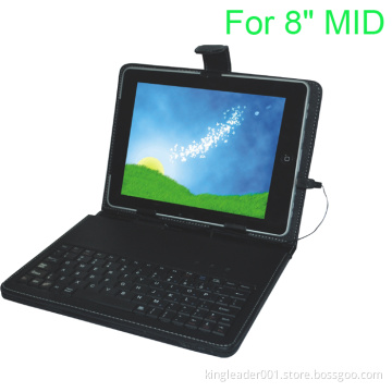 8" MID/Tablets Leather Case Keyboard-KL-PK002